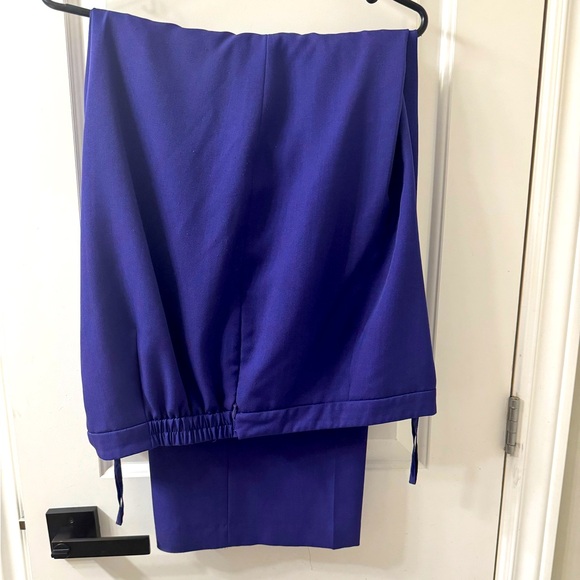 Size 18 Purple Professional LeSuit blazer and pants - Picture 2 of 4